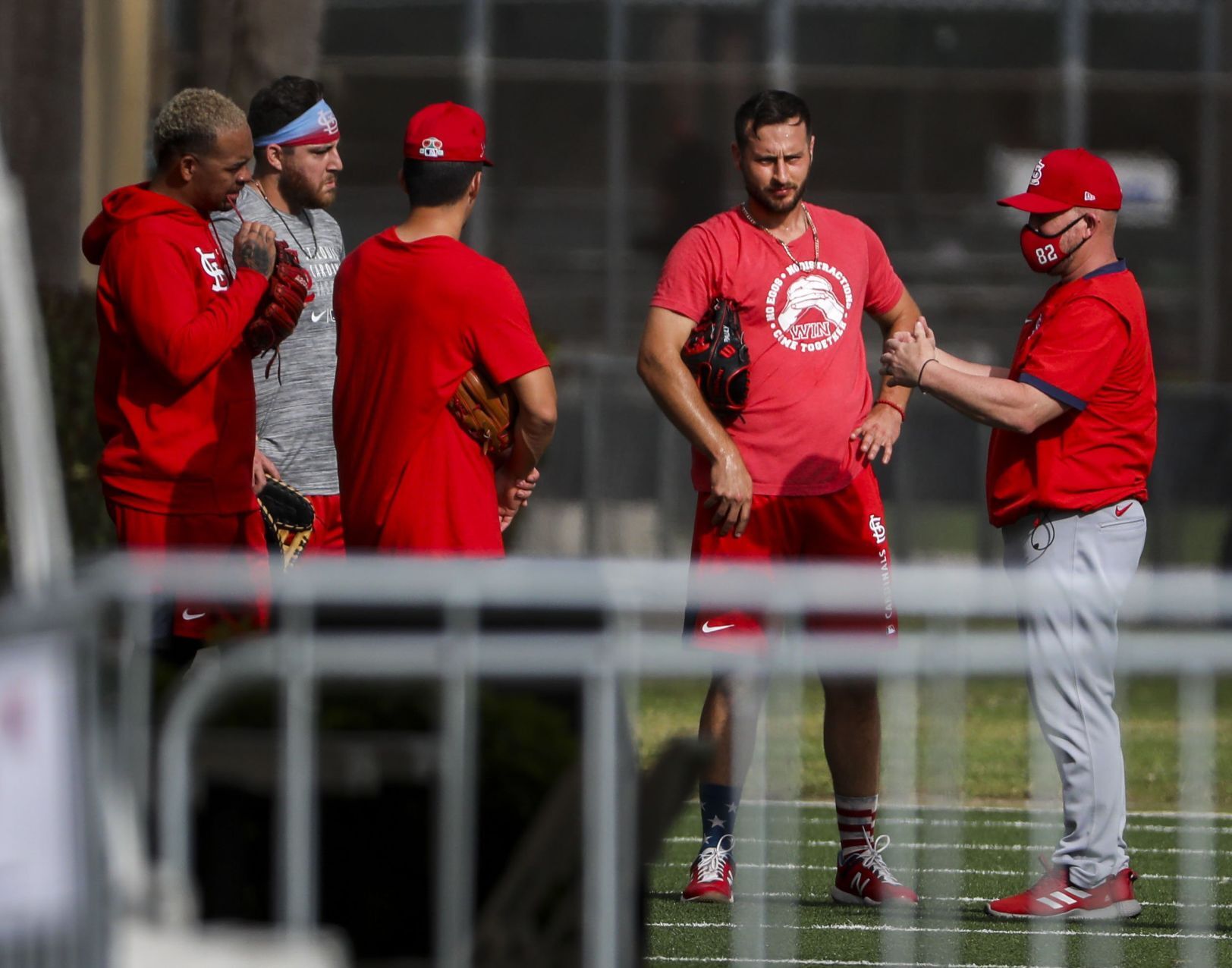 Second day of Cardinals full squad workouts